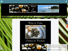 Tablet Screenshot of mag-shop-tahiti-perles.com